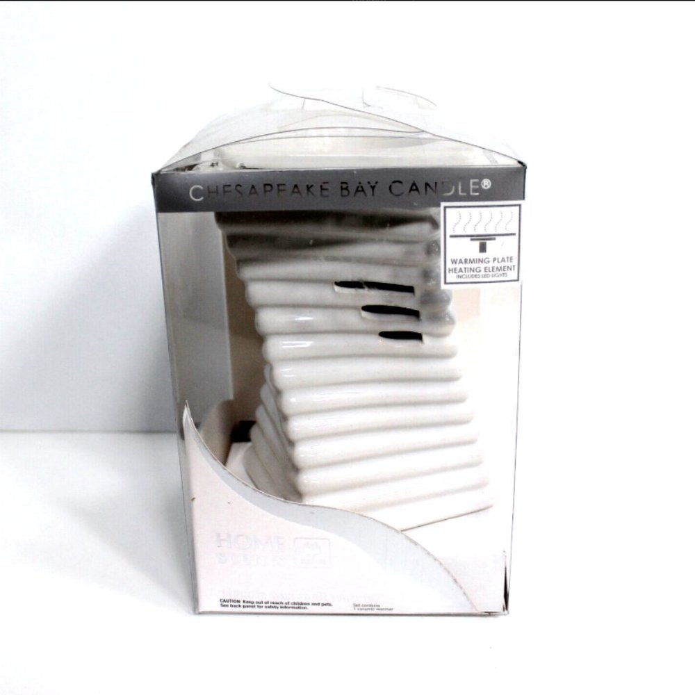 Chesapeake Bay Candle Home Scents Electric Wax Melt Warmer Plug In - White